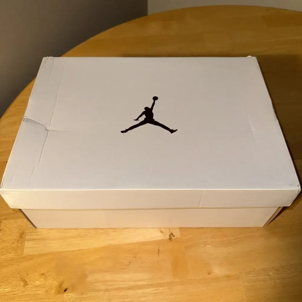 Size 11.5w or 10 Mens- Air Jordan 1 Mid Black Sail Gym Red